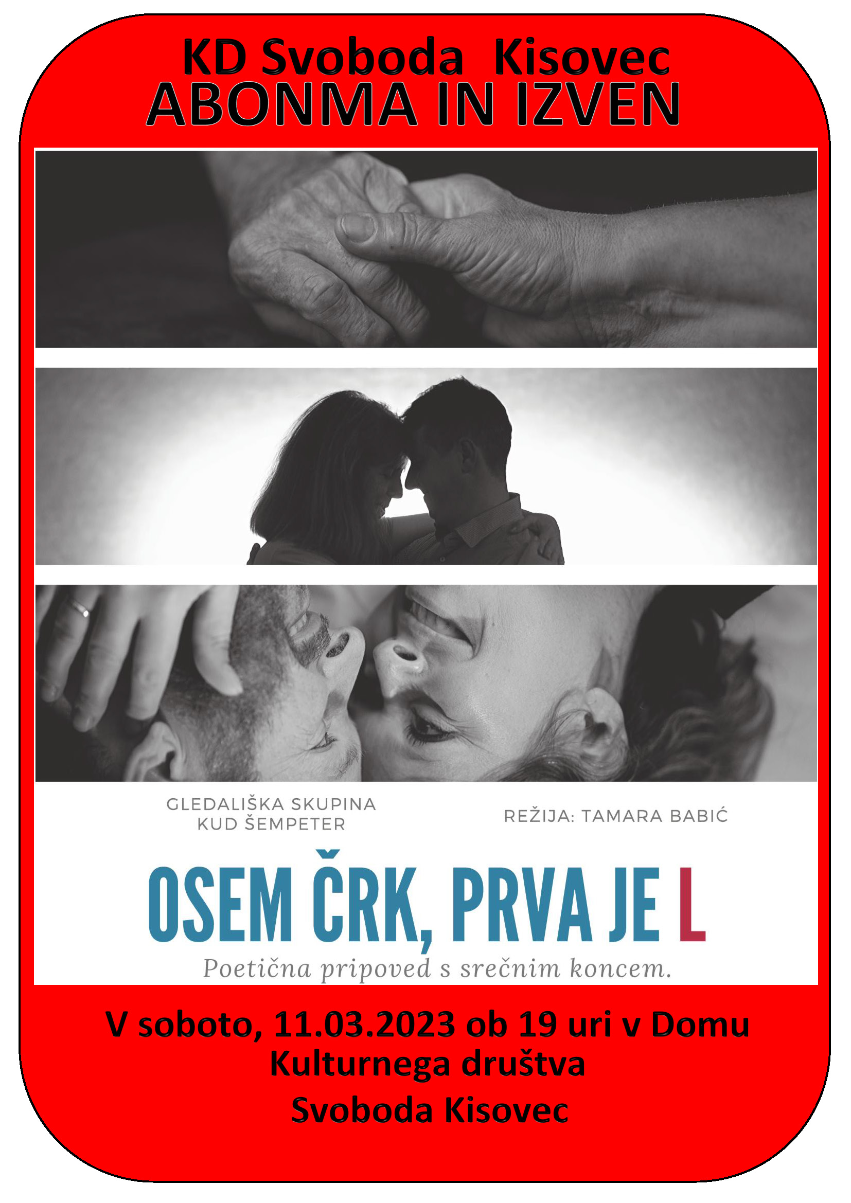 Osem črk prva je L